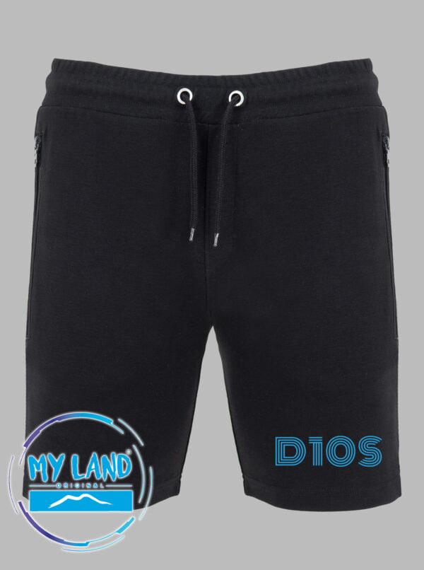 pantaloncino nero d10s 2.0 - mylandoriginal