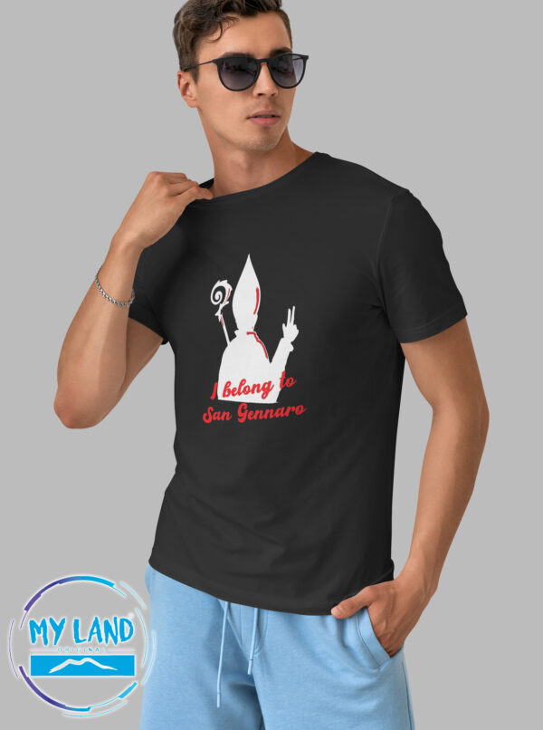 t-shirt I BELONG TO SAN GENNARO - mylandoriginal