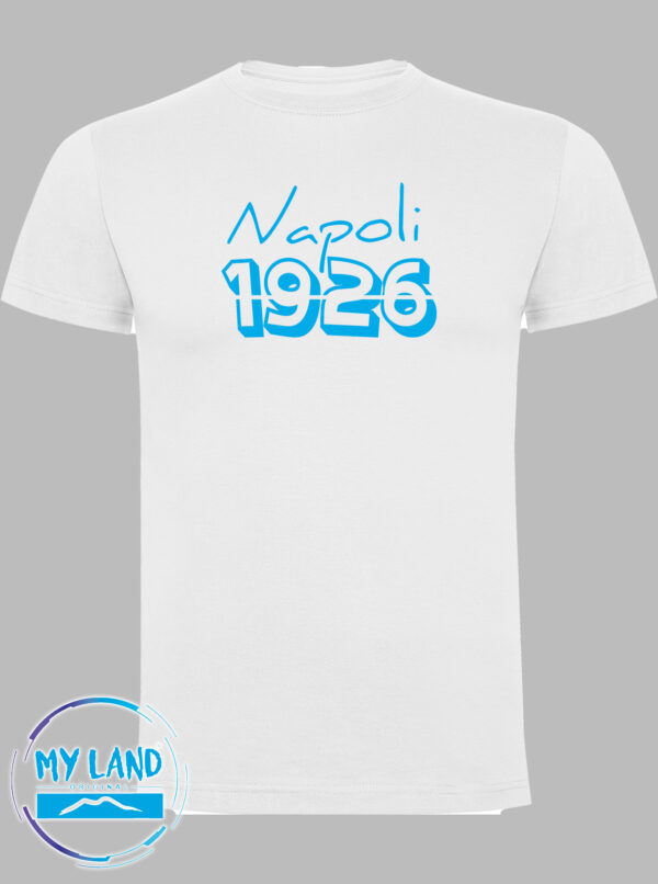 t-shirt bianca napoli 1926 - mylandoriginal