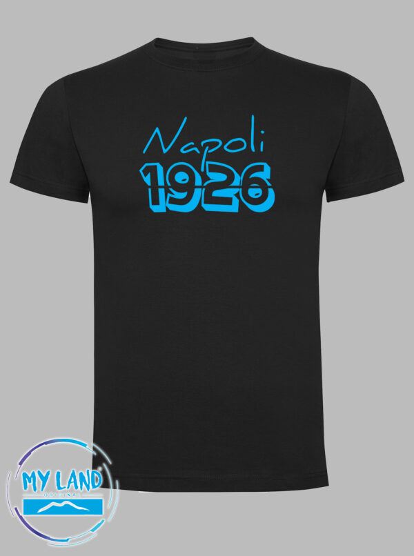 t-shirt nera napoli 1926 - mylandoriginal