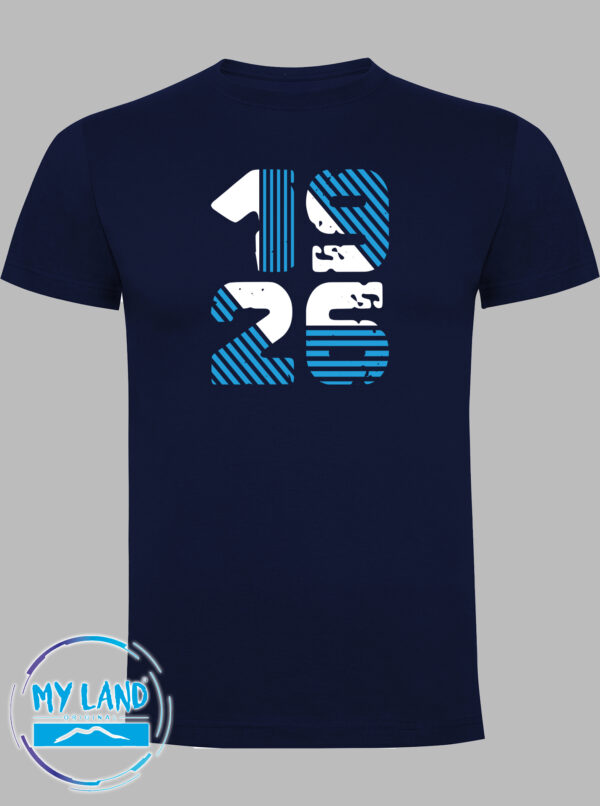 t-shirt blu navy old 1926 - mylandoriginal