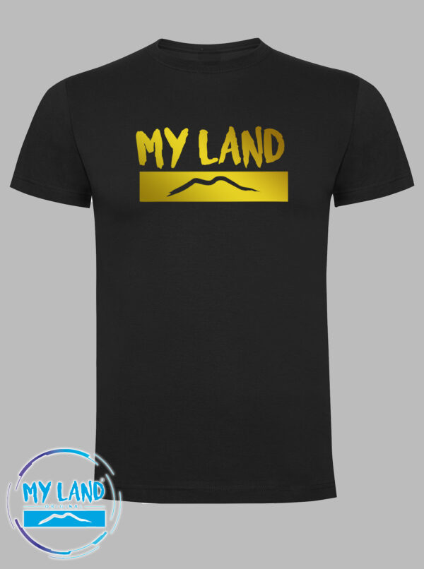 t-shirt nera myland - mylandoriginal
