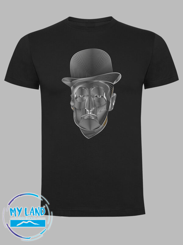 t-shirt nera toto' design - mylandoriginal