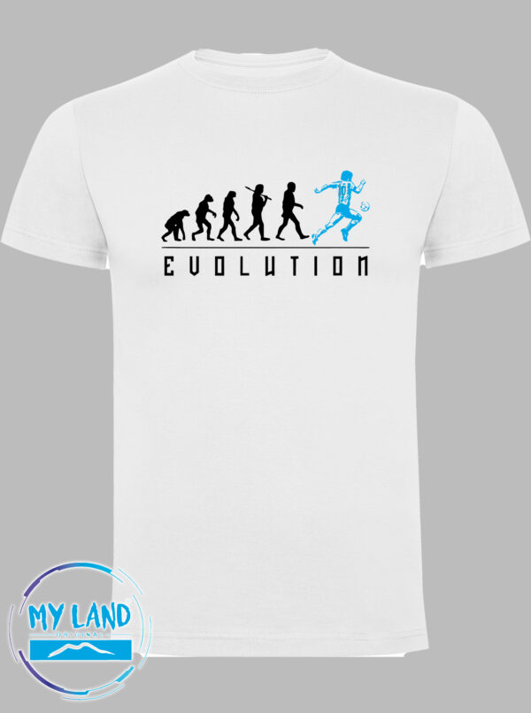 t-shirt bianca evolution - mylandoriginal