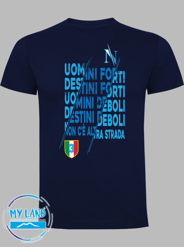 t-shirt blu navy destini forti - mylandoriginal
