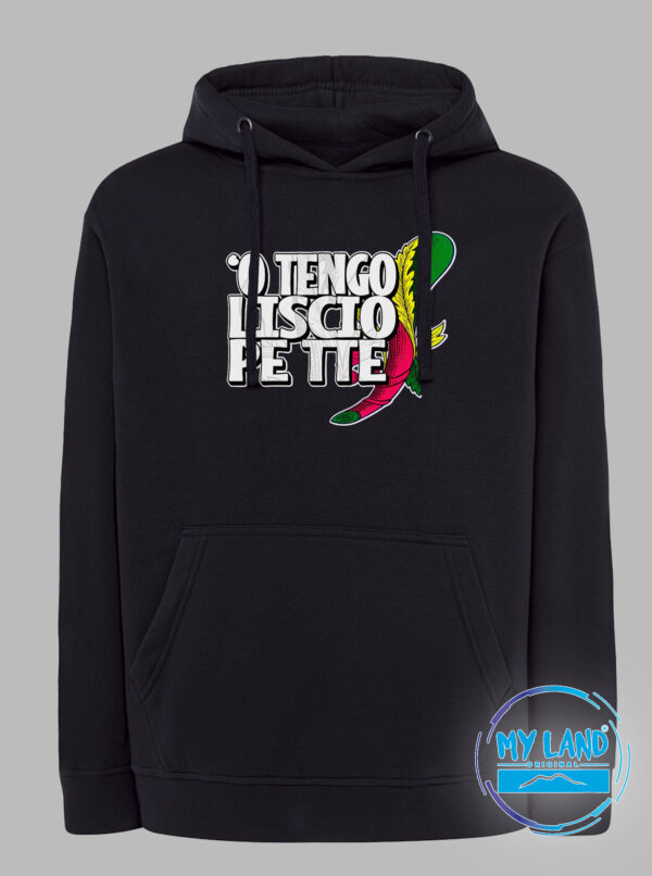 fl-citt-de02 - felpa con cappuccio blu - asso di bastoni