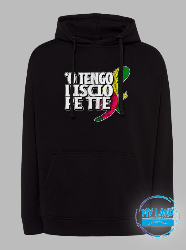 fl-citt-de02 - felpa con cappuccio nero - asso di bastoni