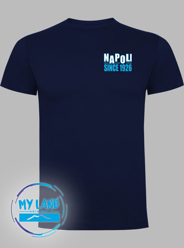 t-shirt blu navy fronte - 1926 grunge - mylndoriginal