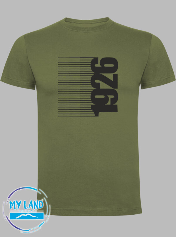 t-shirt verde militare - ninteentwentysix - mylandoriginal
