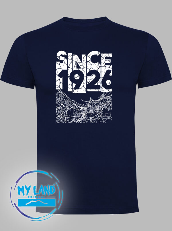 t-shirt blu navy - city - mylandoriginal