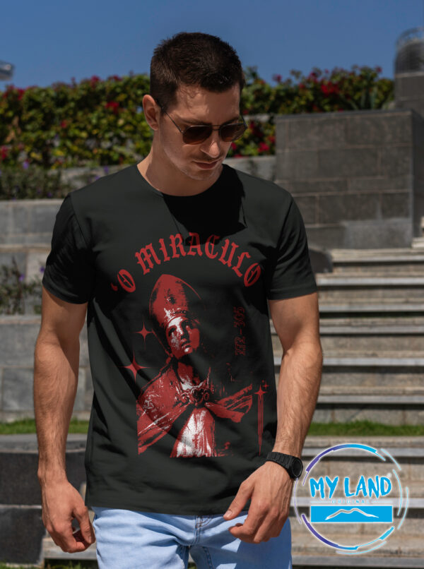 t-shirt 'o miraculo - san gennaro - mylandoriginal