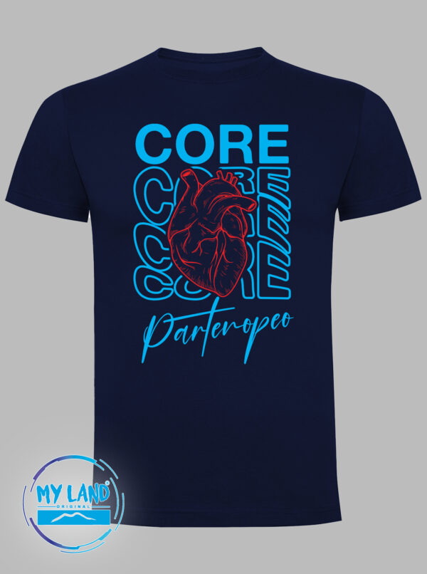 t-shirt blu - CORE - mylandoriginal