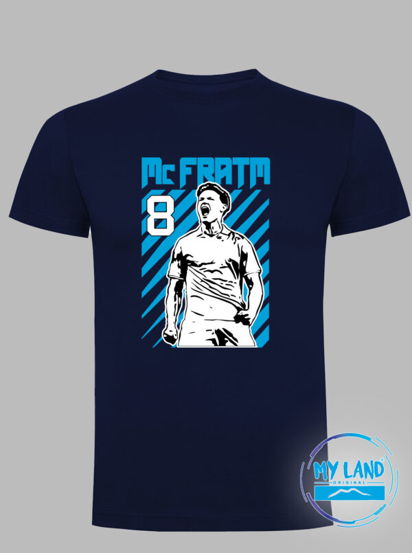 TS-CALC-CN30 T-SHIRT BLU MC FRATM MYLANDORIGINAL