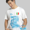 TS CALC CN31 la determinazione mylandoriginal t shirt calcio napoli - MyLand Original