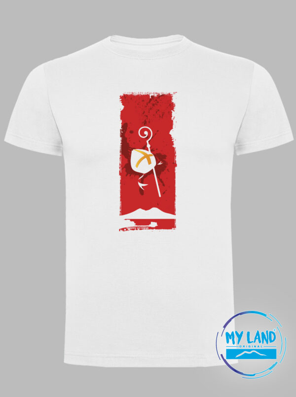 T-shirt bianca: SAN GENNARO PROTETTORE